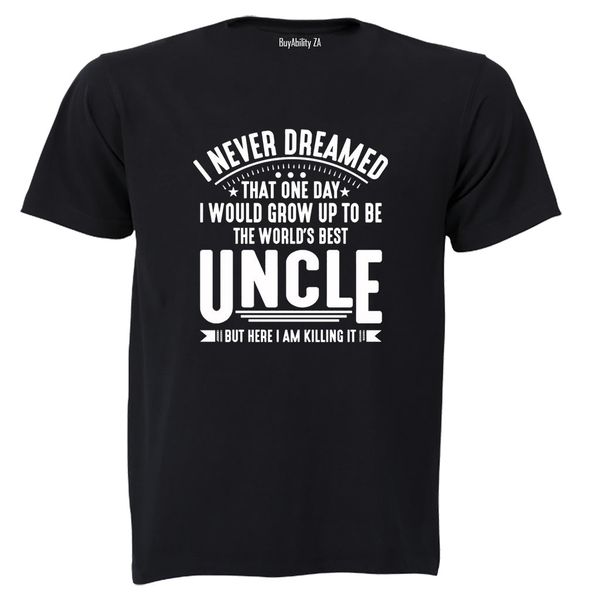 World's Best Uncle - Adults - T-Shirt