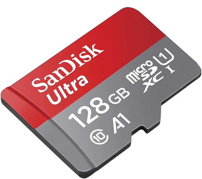 SanDisk Ultra - 128GB SD Memory Card With Card Reader
