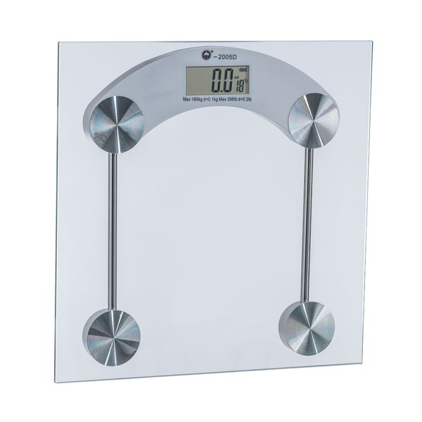 Digital Bathroom Scale Glass - Square