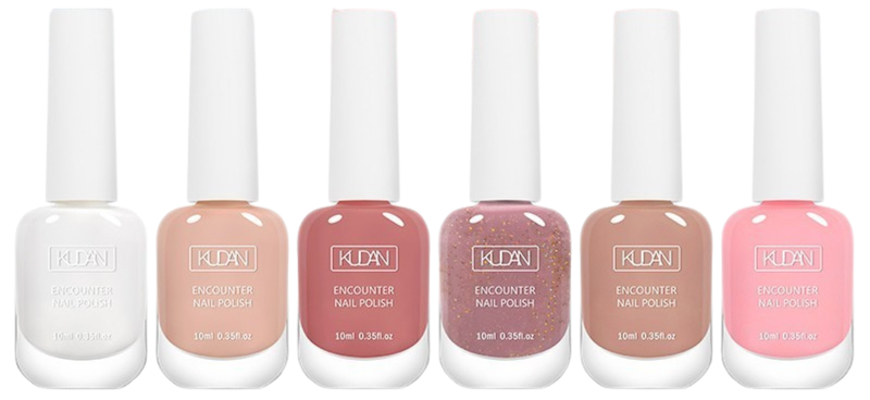 6-Piece Set of Water-Based Breathable Nail Polish Kit, Quick-Dry, Peelable