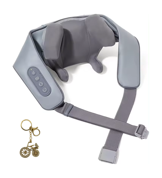 Heated Shoulder And Neck Massager and Keychain