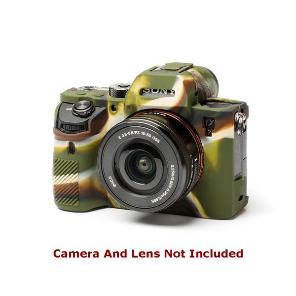 easyCover PRO Silicon Case for Sony A9, A7 3/A7R 3 Camera Camouflage-ECSA9C
