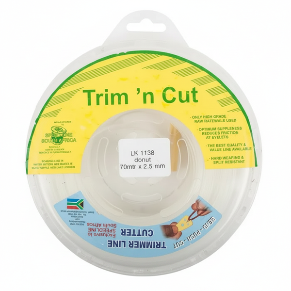 Trim 'n Cut 2.5mm Round Trimmer Line, 70m Length for Landscape Use