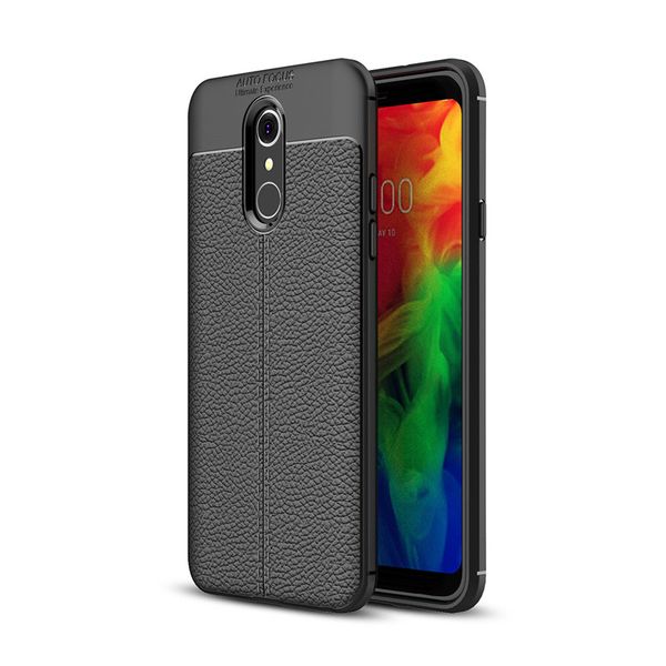 Favorable Impression Ventilation Shockproof Rubber TPU Case for LG Q7