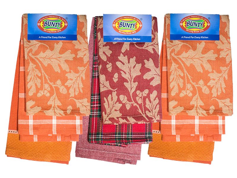Bunty's Dish Cloth - Design 071 - 045x070cms - (9 Piece) - 222GSM