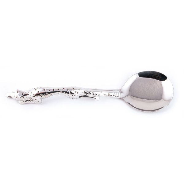 Diana Carmichael Designer Tableware - Cheetah Africa Serving Spoon Medium