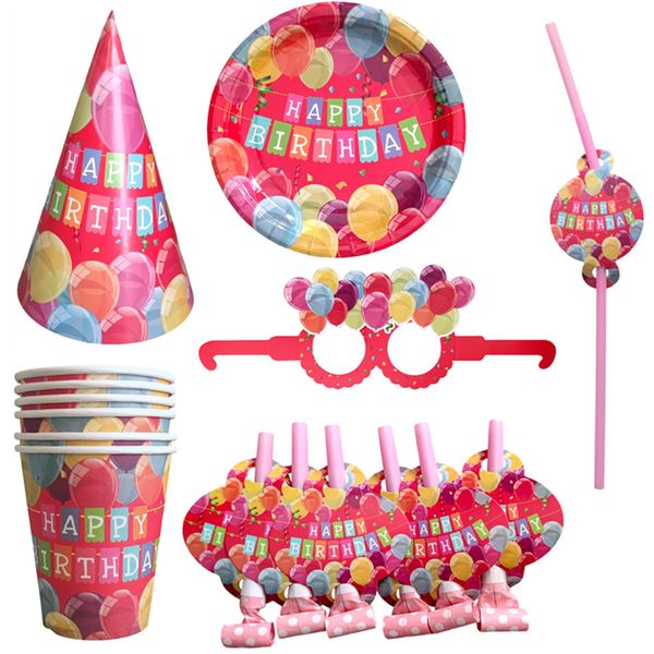 36 Pieces // Happy Birthday Party Diy Decoration image