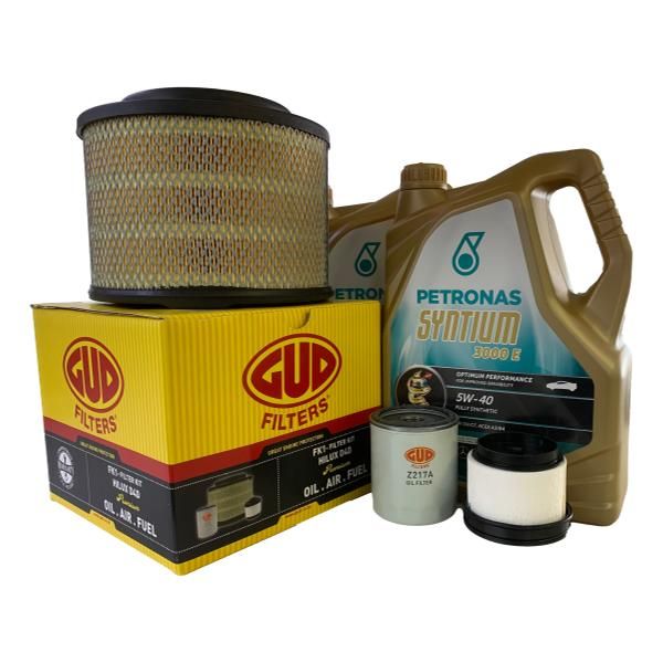 Toyota Hilux 2.5/3.0 D4D Service Kit with Oil
