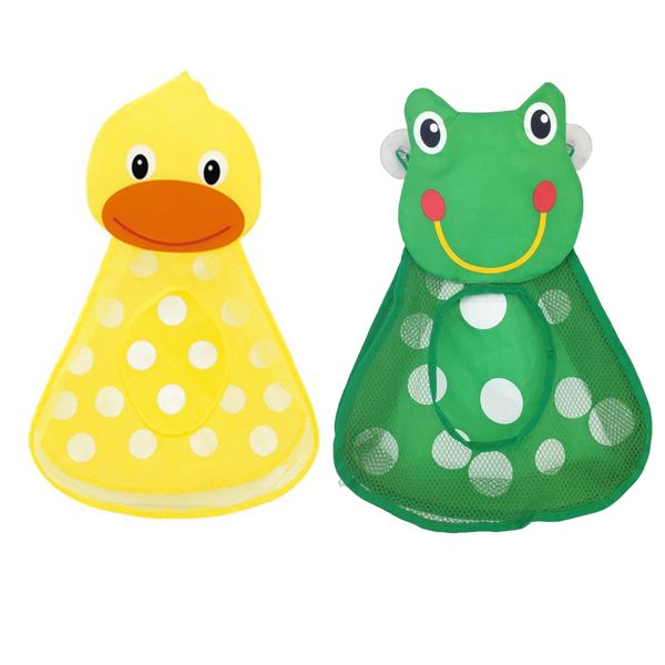 Baby Toys with 2 Piece Bath Toy Storage and Organizer