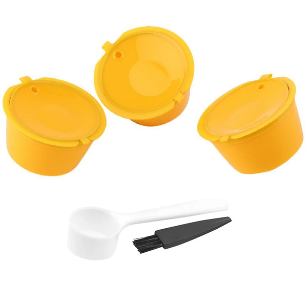5 Piece Set - Refillable Coffee Pods worxwith Dolce Gusto Machines