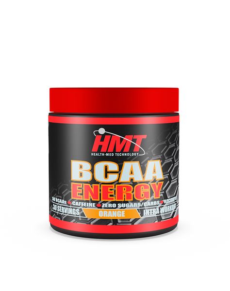 HMT BCAA Energy (Vegan Friendly) 30 Servings - Orange
