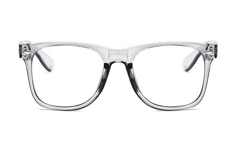 See Through Grey Blue Light Blocking Glasses