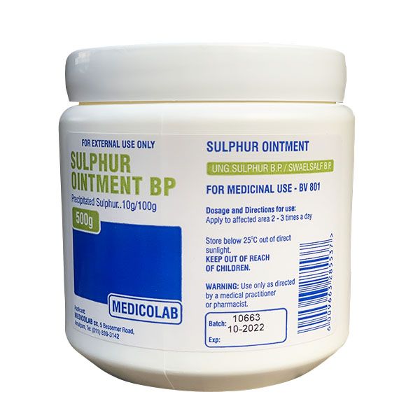 Sulphur Ointment B.P 500g
