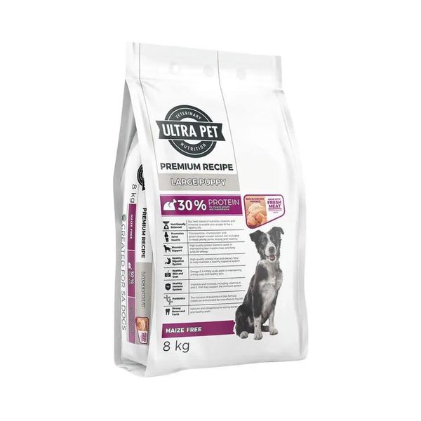 Ultra Pet - Premium Large Breed Puppy Dry Dog Food Chicken Flavour