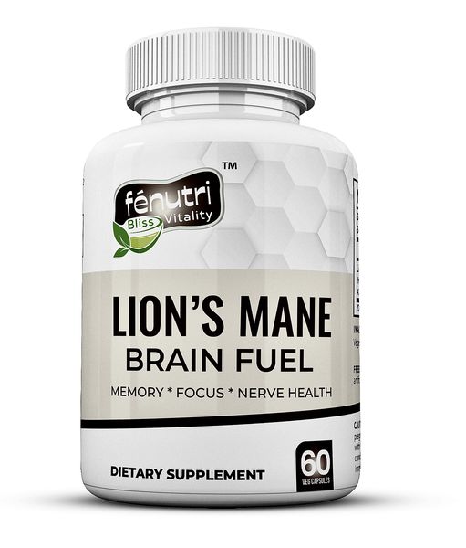 Fenutri - Lion's Mane Mushroom - 60 Veggie Capsules