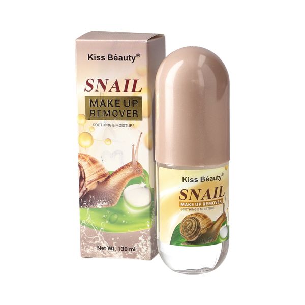 Kiss Beauty Snail Extract Moisturizing Deep Clean Makeup Remover - 6 Pack