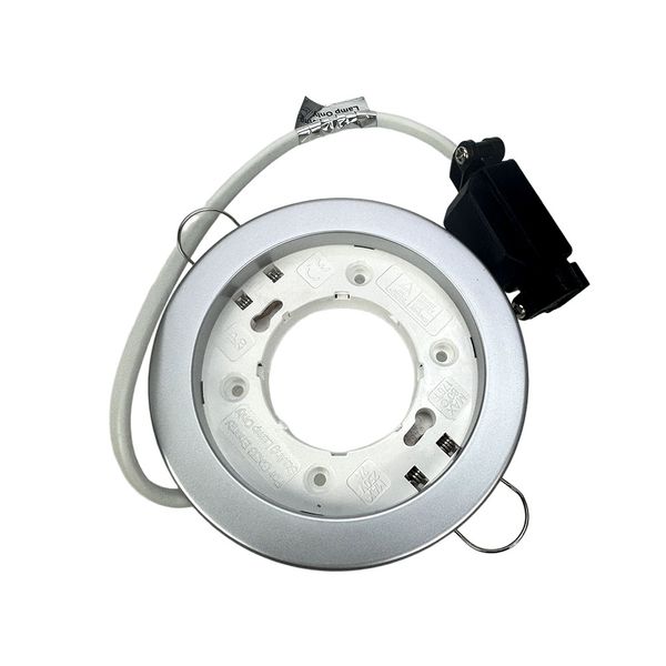 Recessed Downlight Silver Gx53 (104X30Mm image