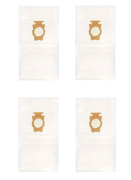 4 x Replacement Universal White Cloth Dust Bags For Kirby Vacuum Cleaner