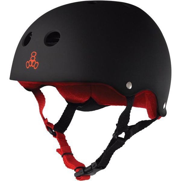 Triple8 Sweatsaver Helmet - Black/Red