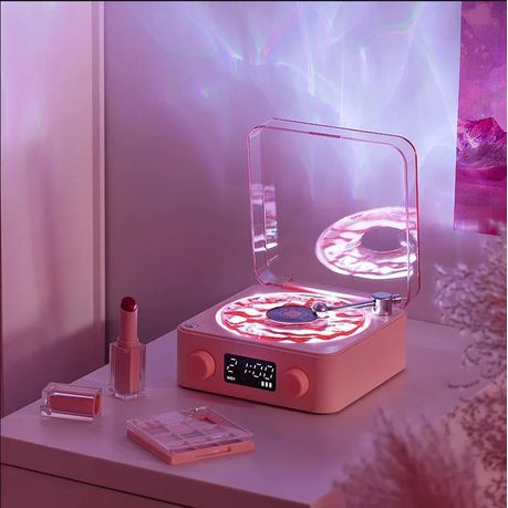 Record Player Retro - Nightlight with Whitenoise, & Bluetooth Speaker |  Shop Today. Get it Tomorrow! | takealot.com