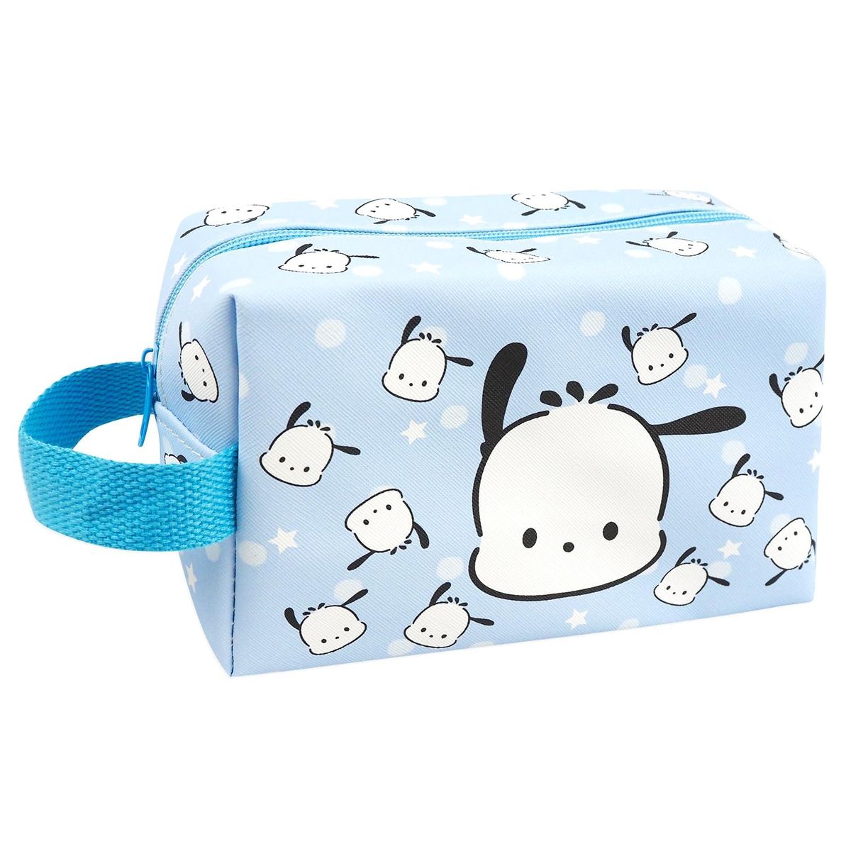 Makeup Bag Portable, Cartoon PU Leather Travel Small Toiletry Bag