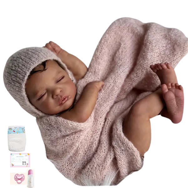 45.72cm Lifelike Cloth Body Reborn Doll