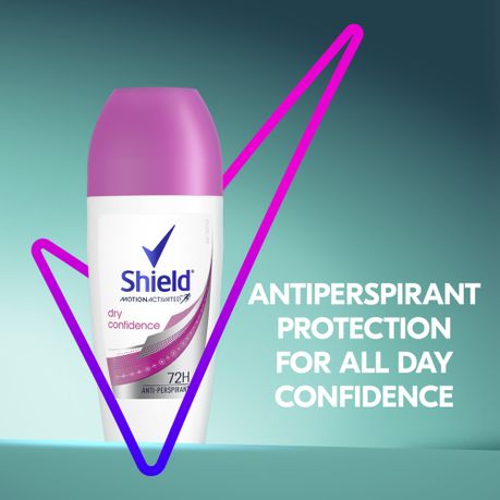 Shield Women Dry Confidence Antiperspirant Roll-On Deodorant 50ml, Shop  Today. Get it Tomorrow!