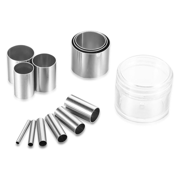 12 Pieces Circle Cutter Hole Hollow Punch Cutter Set Ceramic Dot
