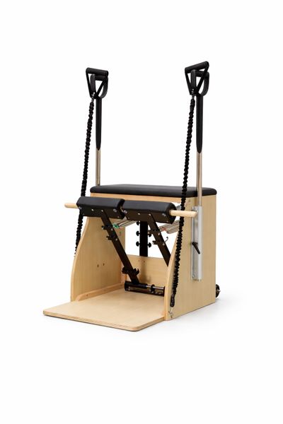 Pilates Combo Chair with Handles &amp; Adjustable Springs by Eco Craft