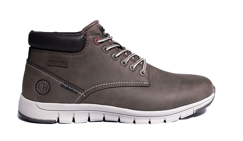 Cotton Belt Oslo NBK Men's Ankle Boots - Black/Grey