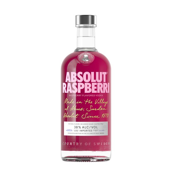 Absolut Raspberri Vodka 750ml