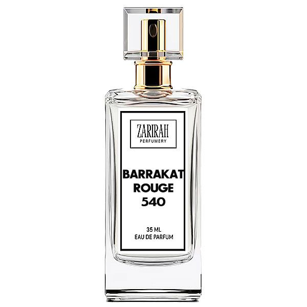 Barrakat Rouge 540 - 35ml - Perfume For Her - Zarirah Perfumery