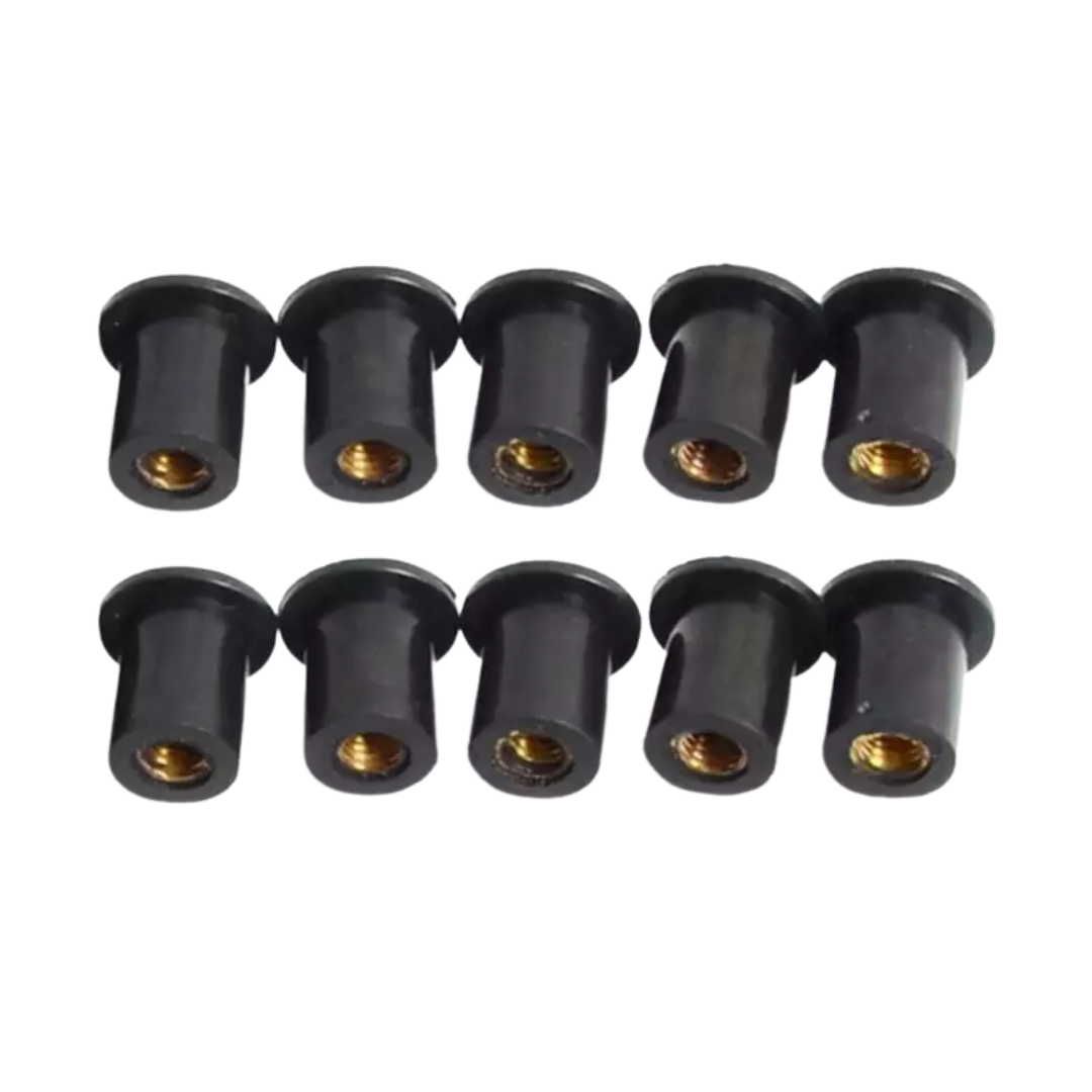 MC Screen Rubber Well Nuts Set (10Piece) Shop Today. Get it Tomorrow