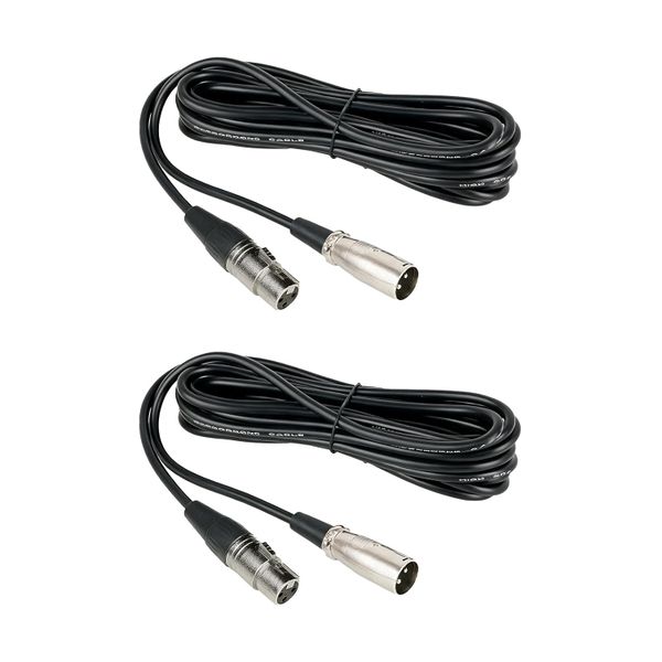 NearStream XLR Line 2M Balanced XLR Cable 2 Pack