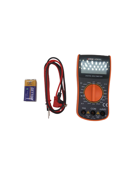 Victor Digital Multimeter Vc830l