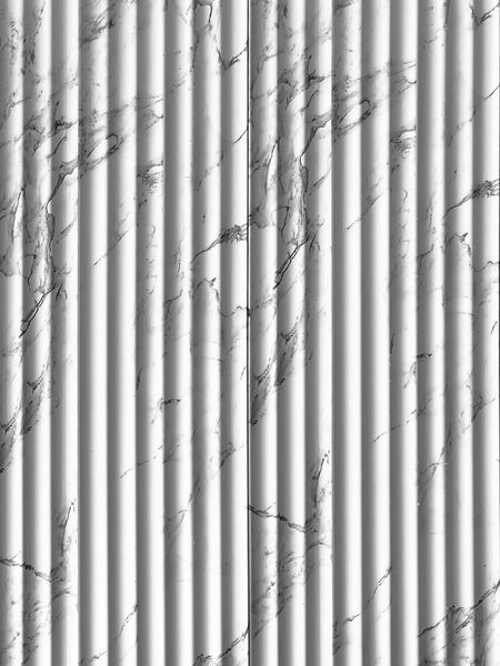 Upper Edge - 3D Wall Slat Italian White