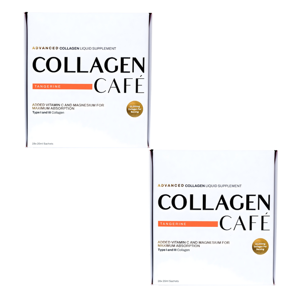 Collagen Cafe Advanced Collagen Liquid Supplement Drink: 2 x 28 Day Sachets