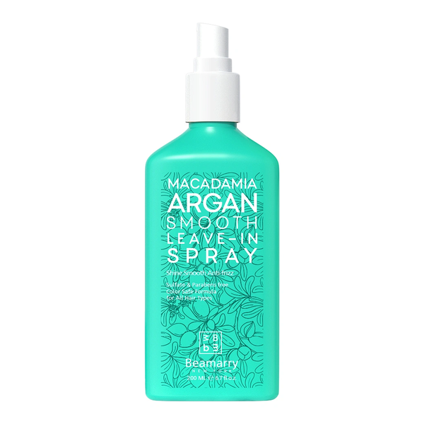 Beamarry Macadamia Argan Smooth 200ml Leave-In Spray For All Hair Types