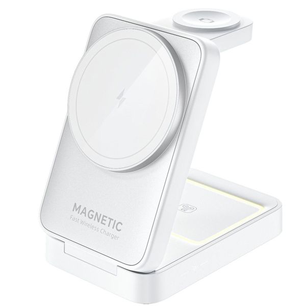 3-in-1 Wireless Charger,Magnetic Charger Stand, Magnetic Charger Stand