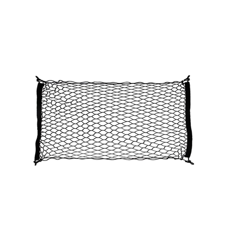 Universal Trunk Cargo Net, Rear Cargo Net Stretchable, Storage Mesh  Double-Layer with Hooks, Trunk Cargo Organizer Compatible for SUV, Jeep,  Truck 