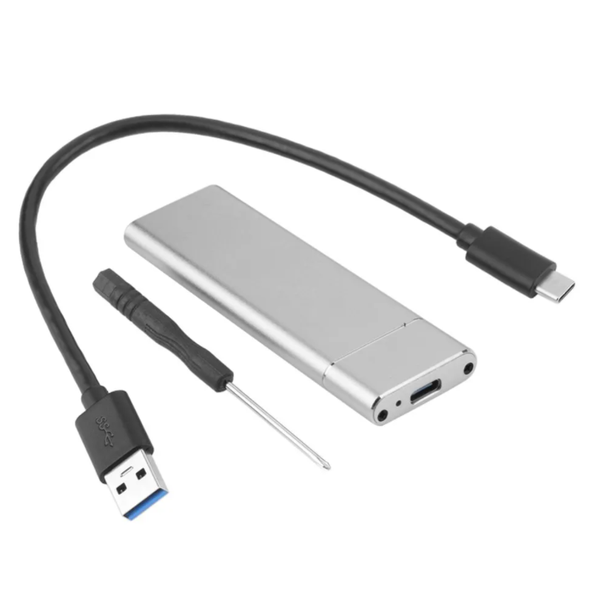 USB 3.1 To Type-C M.2 NGFF SSD Hard Drive Enclosure