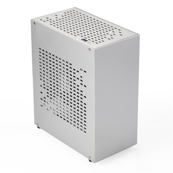 A07 Mini ITX Computer Case Chassis HTPC Host Case Desktop Box Silver
