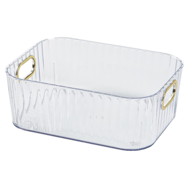 1 Piece Acrylic Cosmetic Storage Box - Transparent