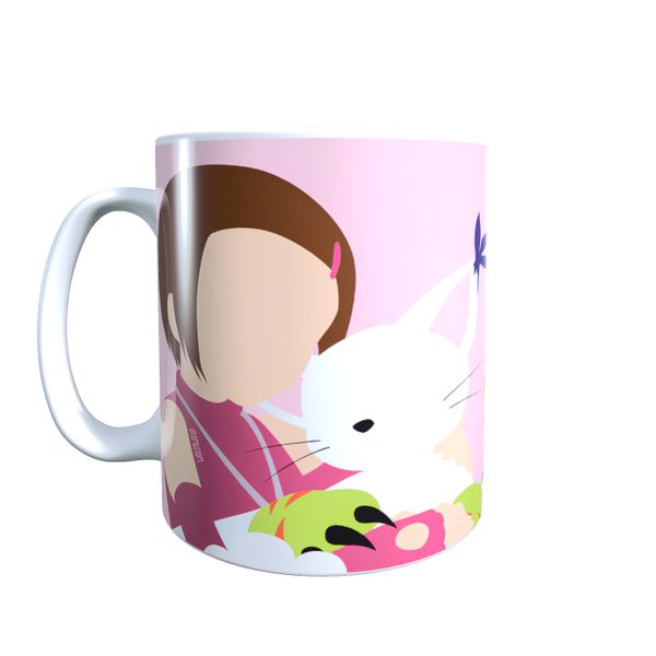 Kari &amp; Gatomon Older - Digimon Themed Coffee Mug