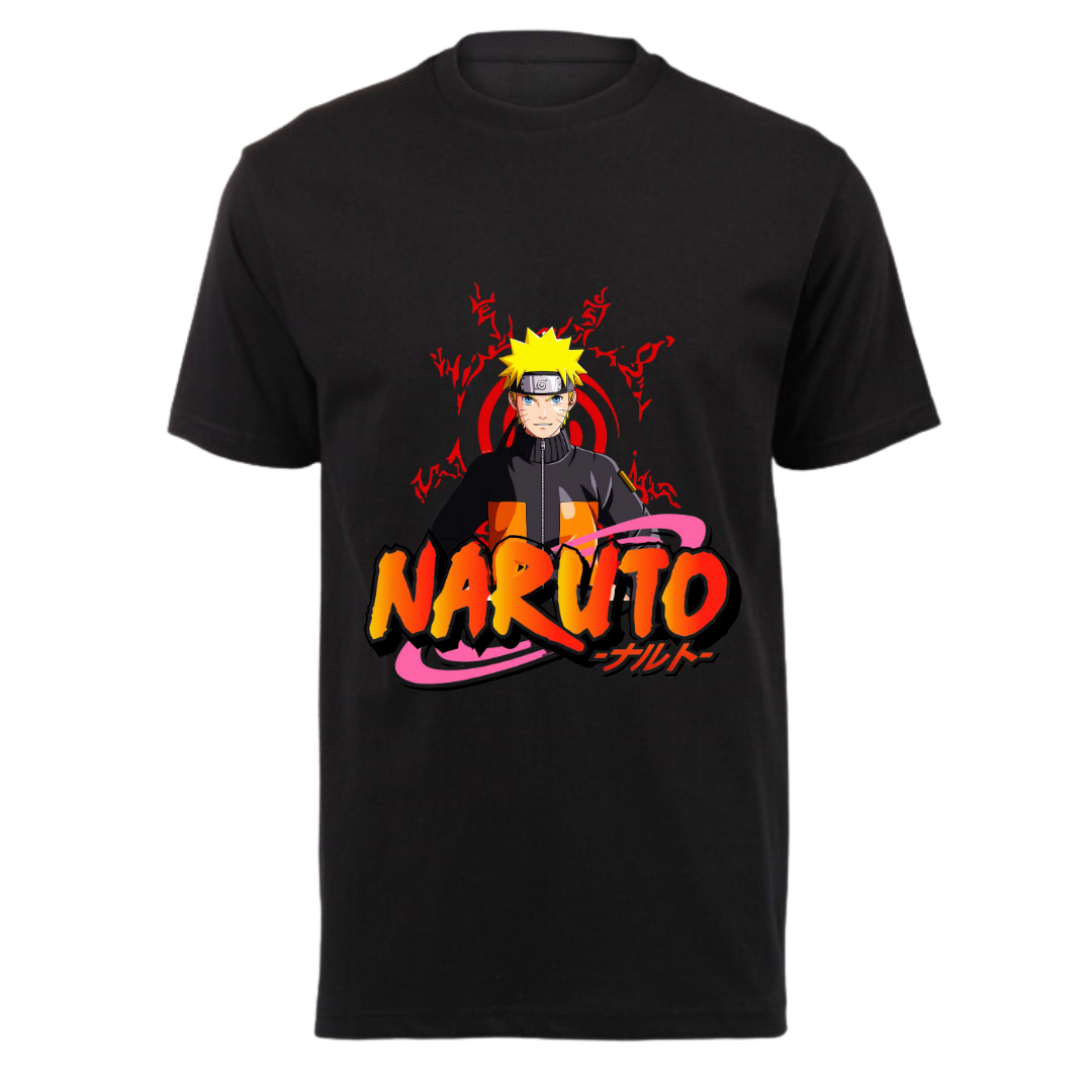 Graphical CPT Unisex Black Graphical T-Shirt - Naruto 6 | Shop Today ...