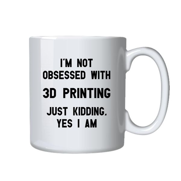 3D Printing Coffee Mug Best Novelty 3D Printing Gift For Birthday Christmas
