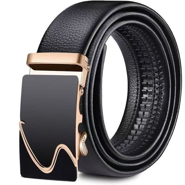 Business Casual Men Automatic Belt Buckle Fashion Holiday Gift Box Set