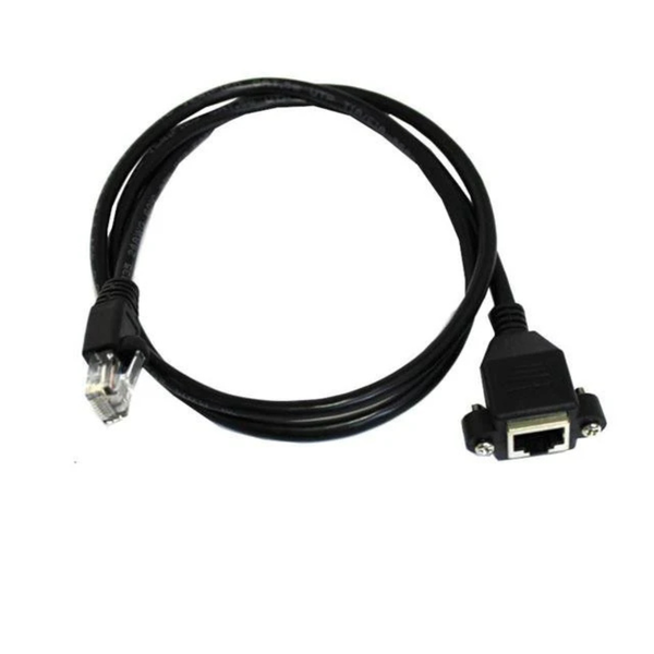 XY-RJ45SPFR-2/100 Shielded RJ45 Raised Panel Female Receptacle with Flylead