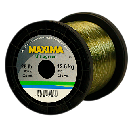 Maxima Ultra Green 50m spools - Foxons Fishing Tackle