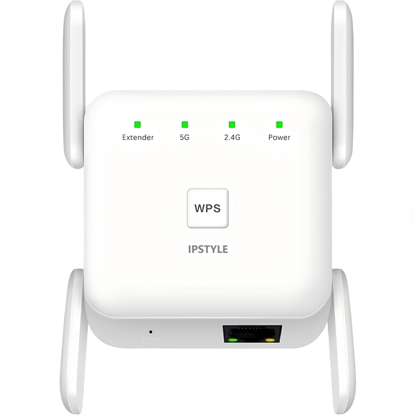 Wireless WiFi Repeater Booster 2.4G/5GHz Wi-Fi Signal Amplifier Extender